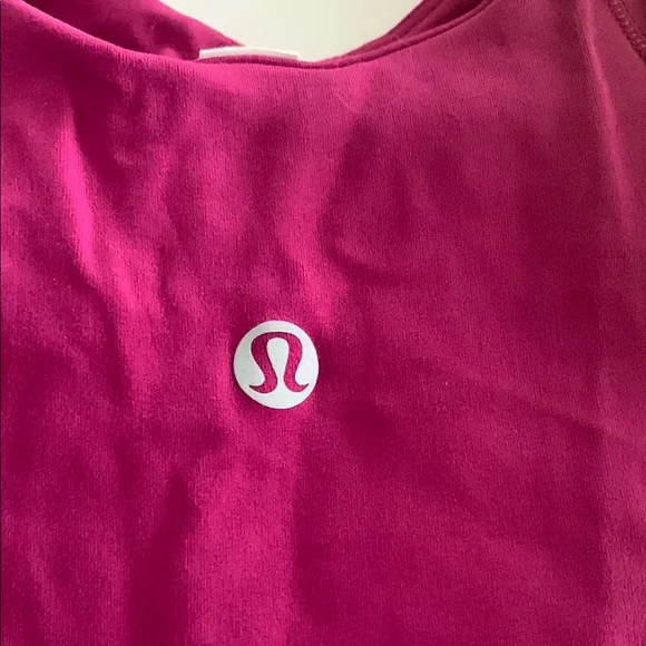 Lulu lemon magenta workout Onsie jumpsuit size L - Picture 6 of 8